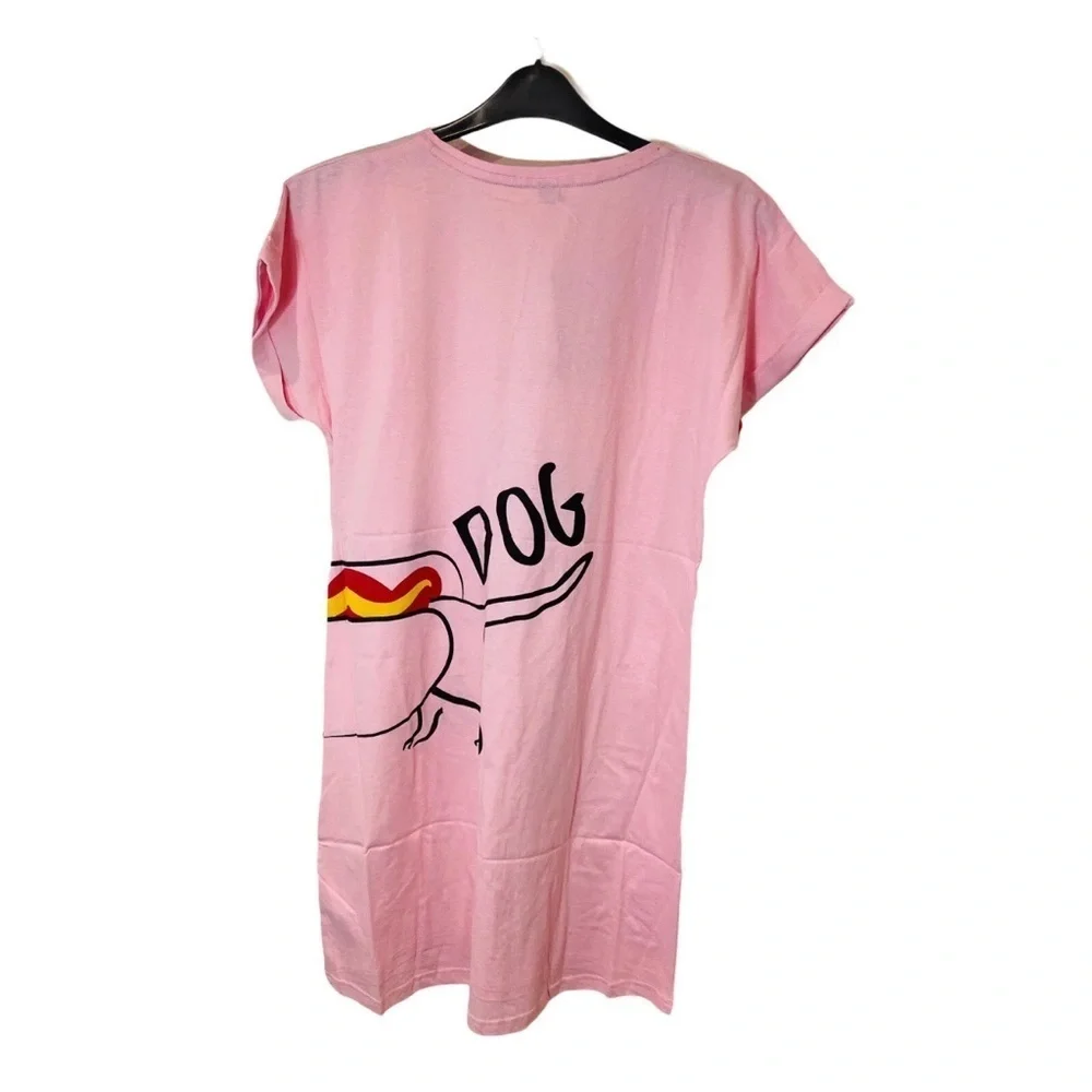 Sausage Dog / Dachshund Weiner Doxie  Ladies Night Dress ~  Gift 🐾 medium - Picture 3 of 6
